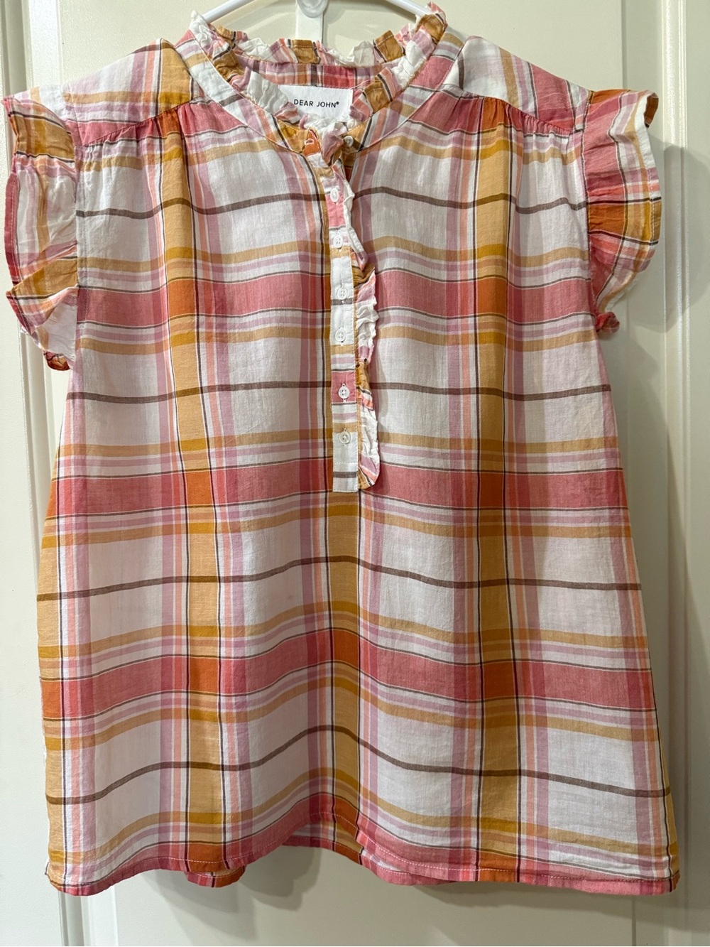 Dear John Picnic Plaid top